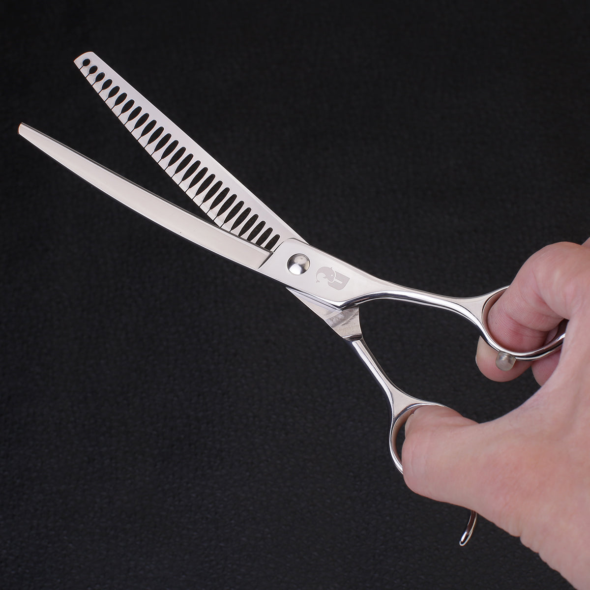 7.5'' Dog Grooming CHUNKER 9Cr14 Steel Scissor DC922