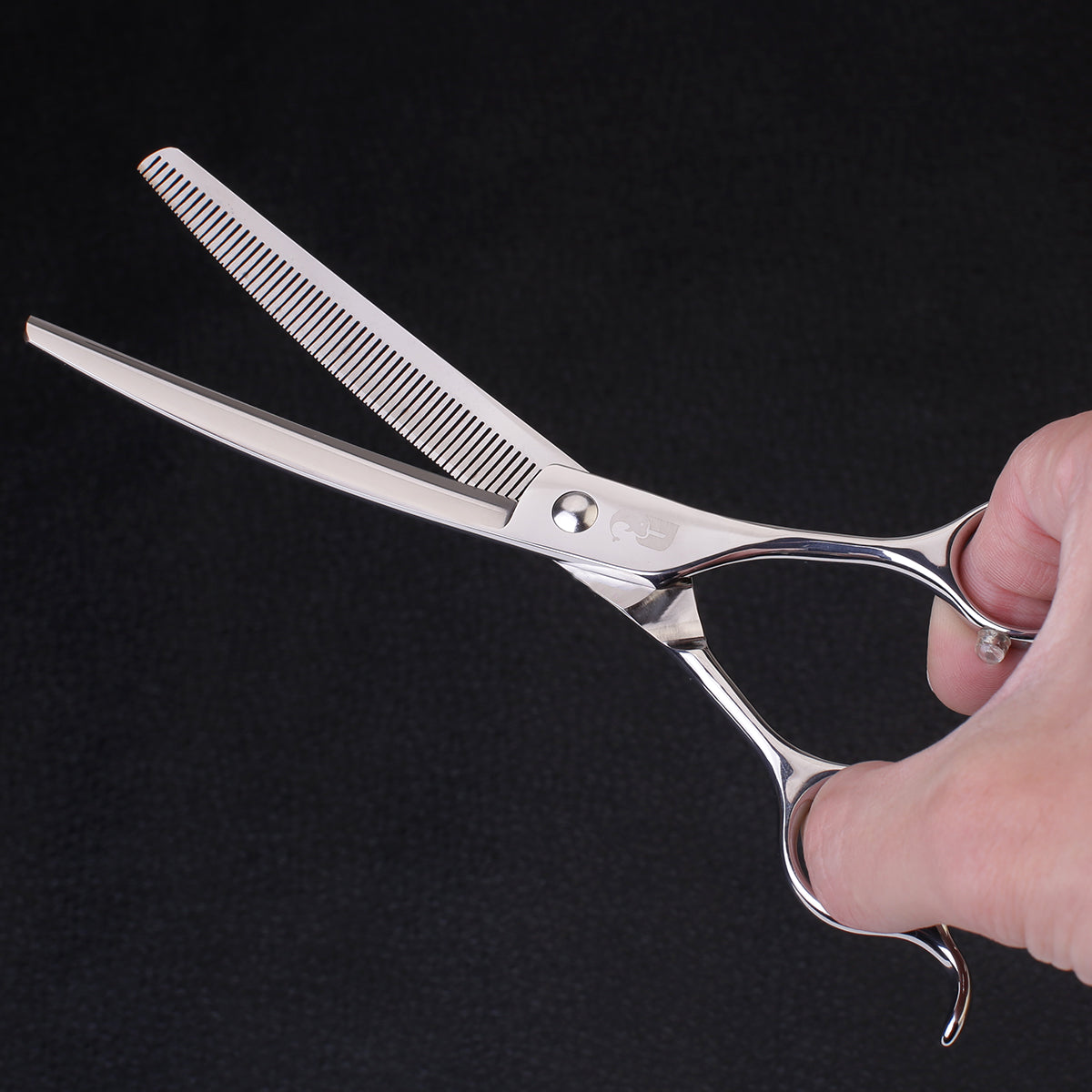 7'' Curved Thinners 9Cr Steel Dog Grooming Scissor DC921