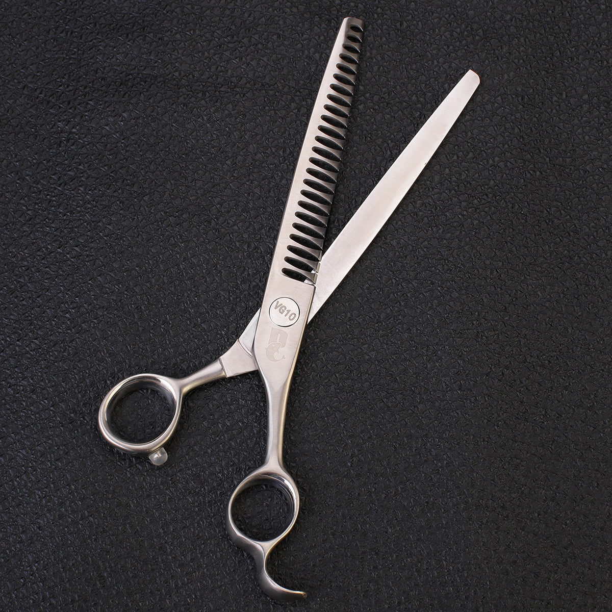 7.5'' Dog Grooming CHUNKER VG10 Steel Scissors For Pet Groomers DC904