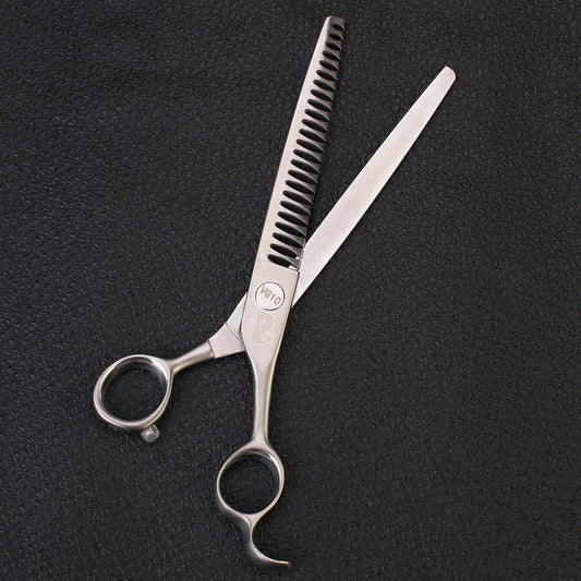 7.5''  Dog Grooming CHUNKER VG10 Steel Scissors For Pet Groomers DC904