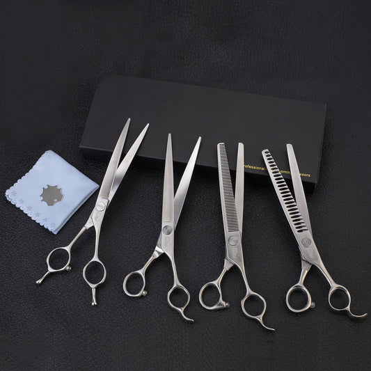 Japan 440C&VG10 Steel Dog Grooming 7.5'' Scissors S1 Set