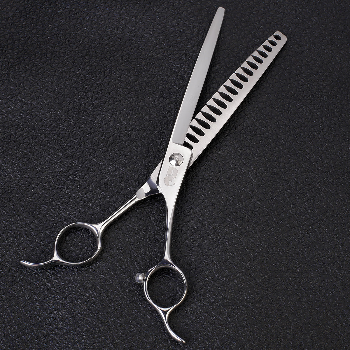 7.5''  Dog Grooming  CHUNKER Japan 440C Steel Scissors For Pet Groomers DC911