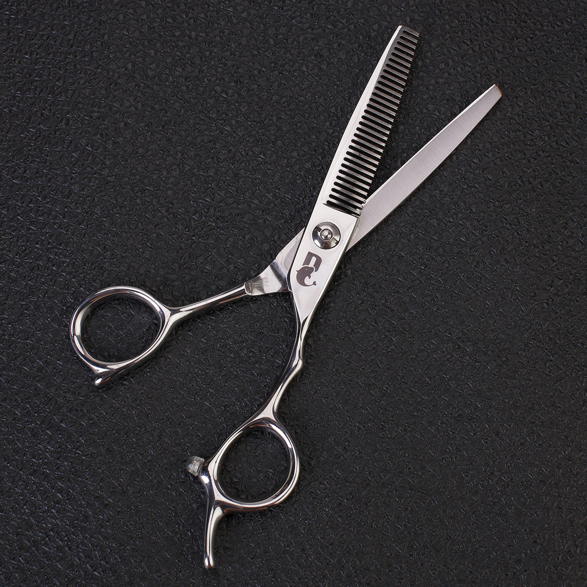 6'' Barbershop CHUNKER Japan 440C Steel Scissors BC001