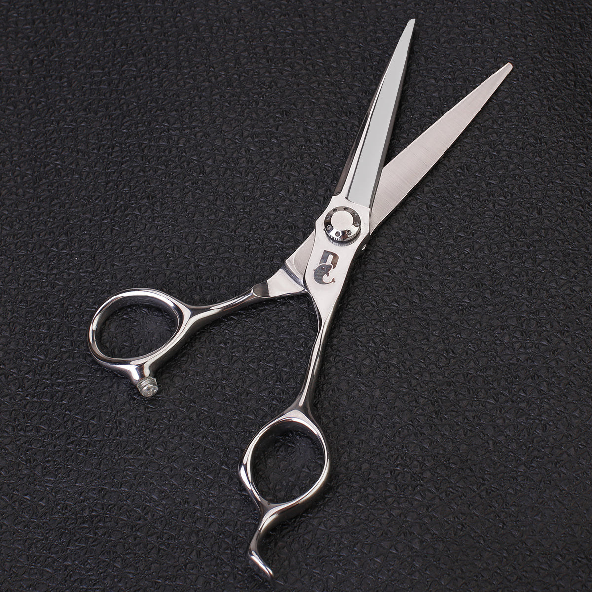 6'' Barbershop CHUNKER Japan 440C Steel Scissors BC001